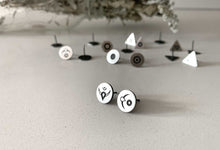 Load image into Gallery viewer, Silver Stud Earrings - Elements