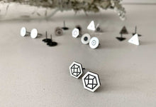 Load image into Gallery viewer, Silver Stud Earrings - Elements
