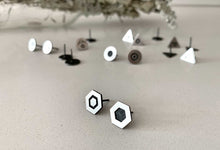 Load image into Gallery viewer, Silver Stud Earrings - Elements