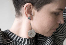 Load image into Gallery viewer, Silver Stud Earrings - Elements