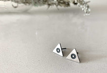 Load image into Gallery viewer, Silver Stud Earrings - Elements