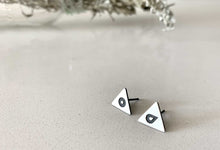 Load image into Gallery viewer, Silver Stud Earrings - Elements