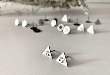 Load image into Gallery viewer, Silver Stud Earrings - Elements