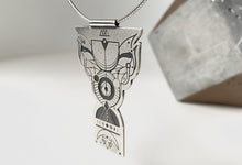 Load image into Gallery viewer, Silver Necklace - Ancestral Wisdom
