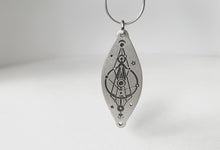 Charger l'image dans la galerie, Collier Argent - Oeil Cosmique O