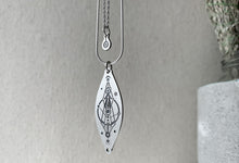 Charger l'image dans la galerie, Collier Argent - Oeil Cosmique O