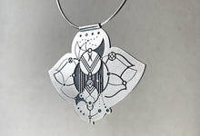 Load image into Gallery viewer, Silver Necklace - Feminine Dimension