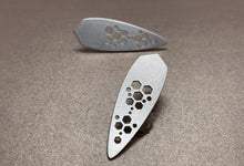 Charger l'image dans la galerie, Boucles d'oreilles longues en argent - Emma