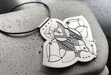 Load image into Gallery viewer, Silver Necklace - Feminine Dimension
