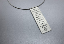 Charger l'image dans la galerie, Collier Argent - Son Calendrier