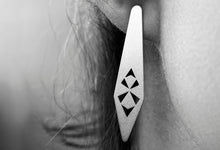 Charger l'image dans la galerie, Boucles d'oreilles longues en argent - Valeur inhérente