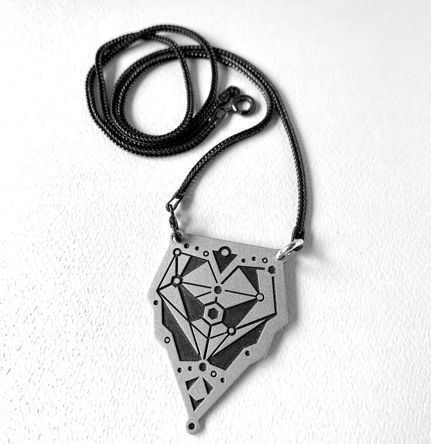 Silver Necklace - Dragon Heart