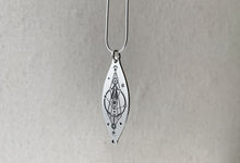 Load image into Gallery viewer, Silver Necklace - Cosmic Eye O
