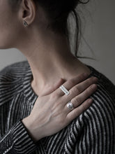 Load image into Gallery viewer, Silver Engraved Ring - Embody Your Signal
