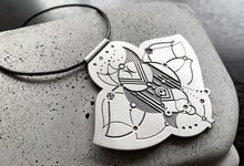Load image into Gallery viewer, Silver Necklace - Feminine Dimension
