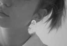 Load image into Gallery viewer, Silver Stud Earrings - Luna Ciclo
