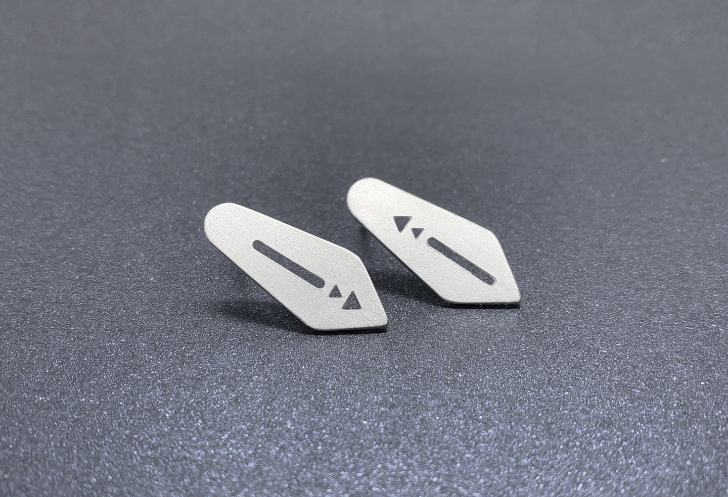 Silver Stud Earrings - Single Cell - Zoie